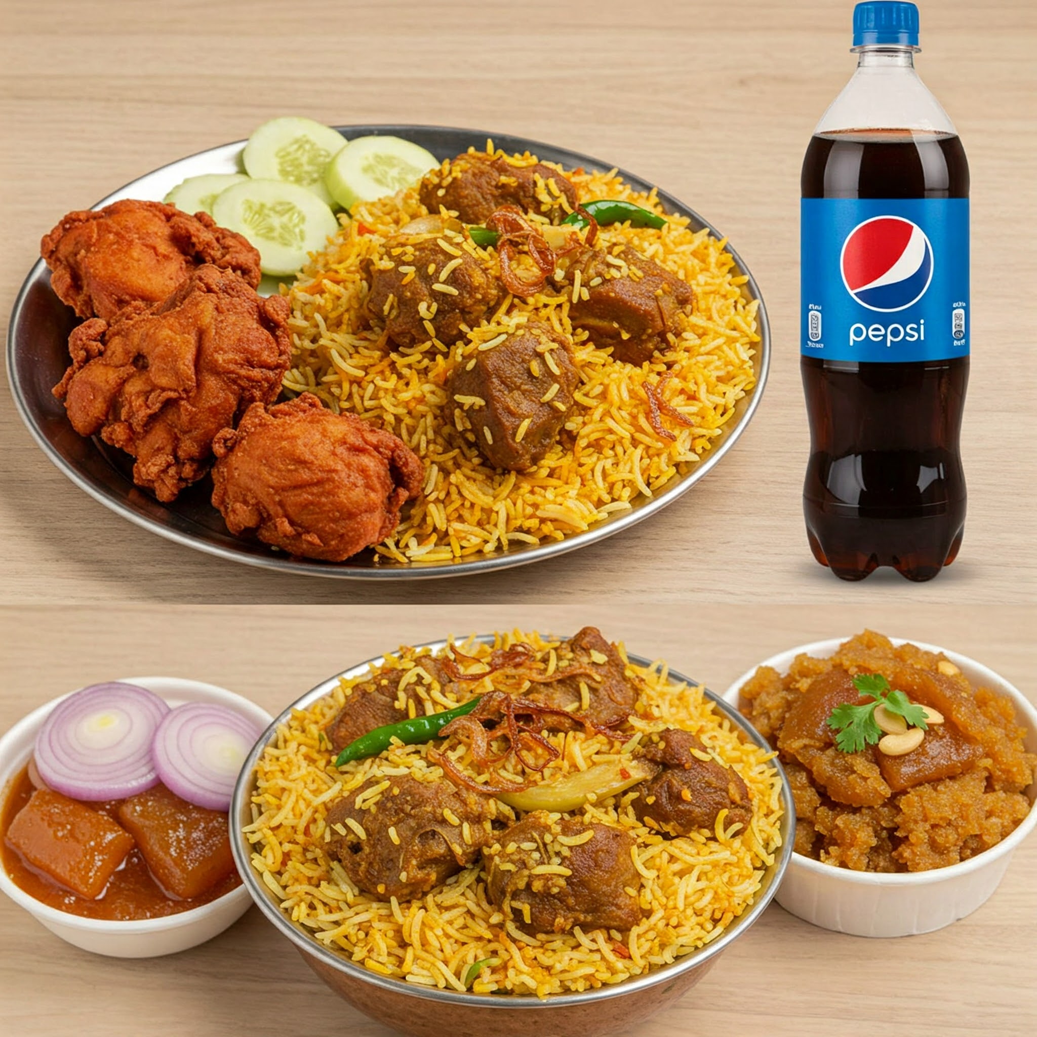 Mutton Briyani Combo