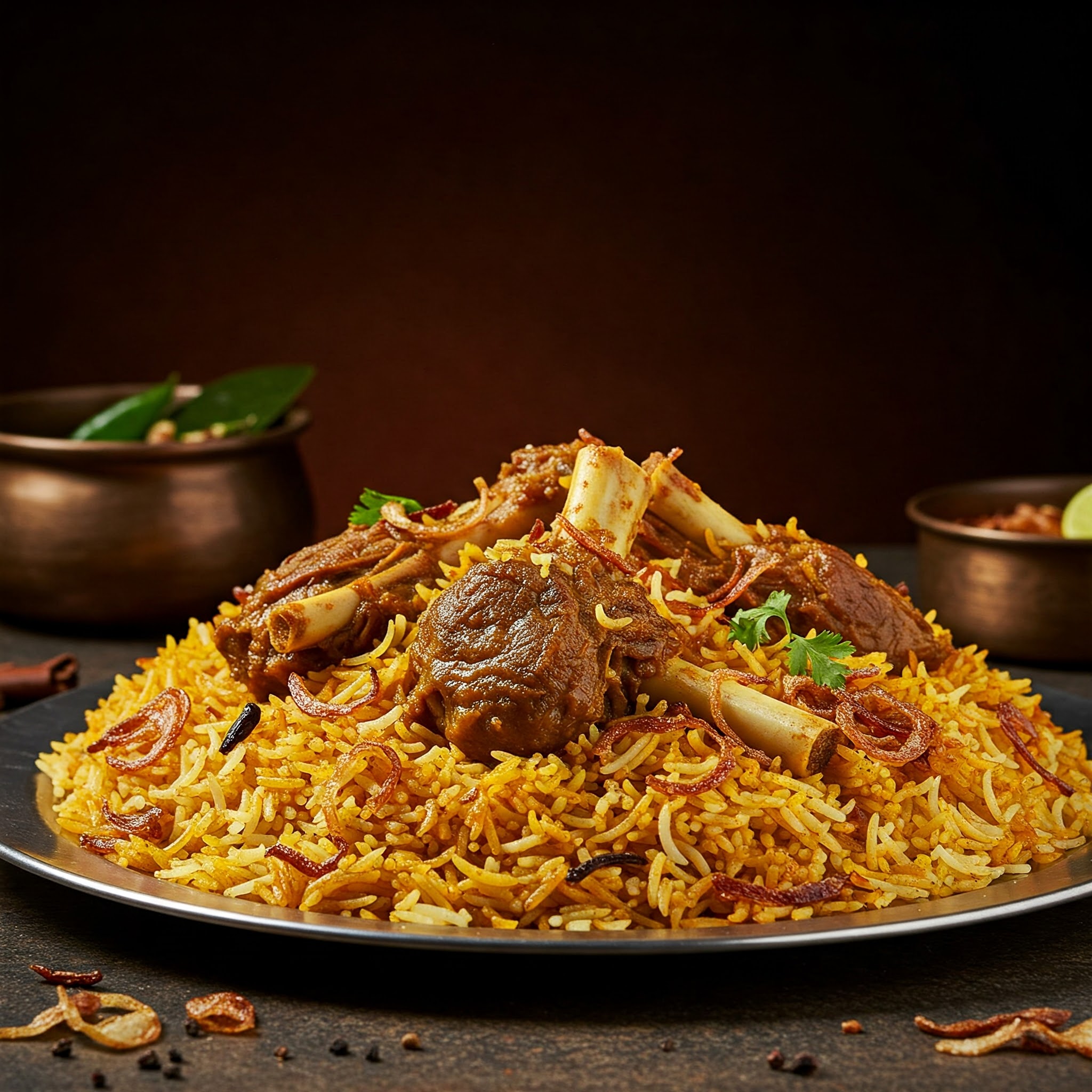 Mutton Briyani Combo